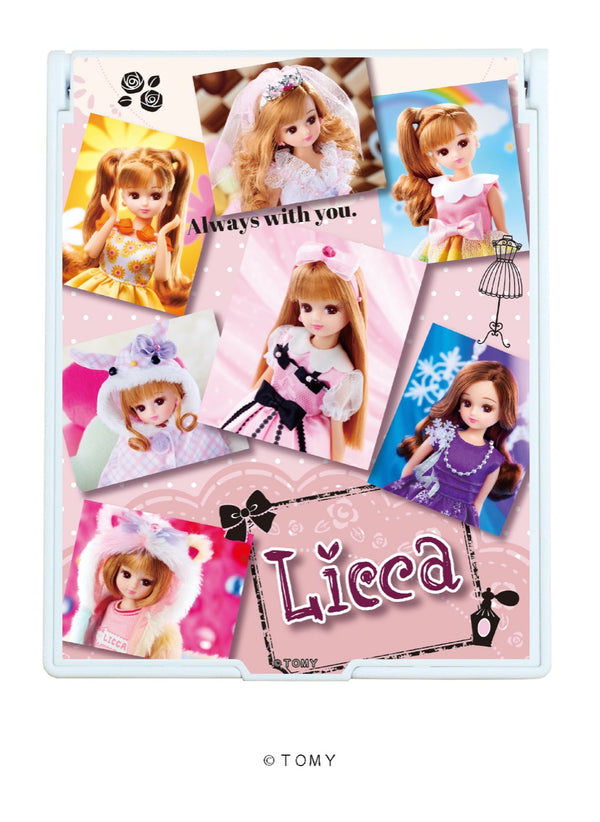 『リカちゃん/#Licca』デカキャラミラー 01/コラージュデザイン